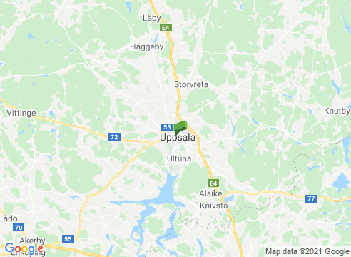 Uppsala söderut till Enköping