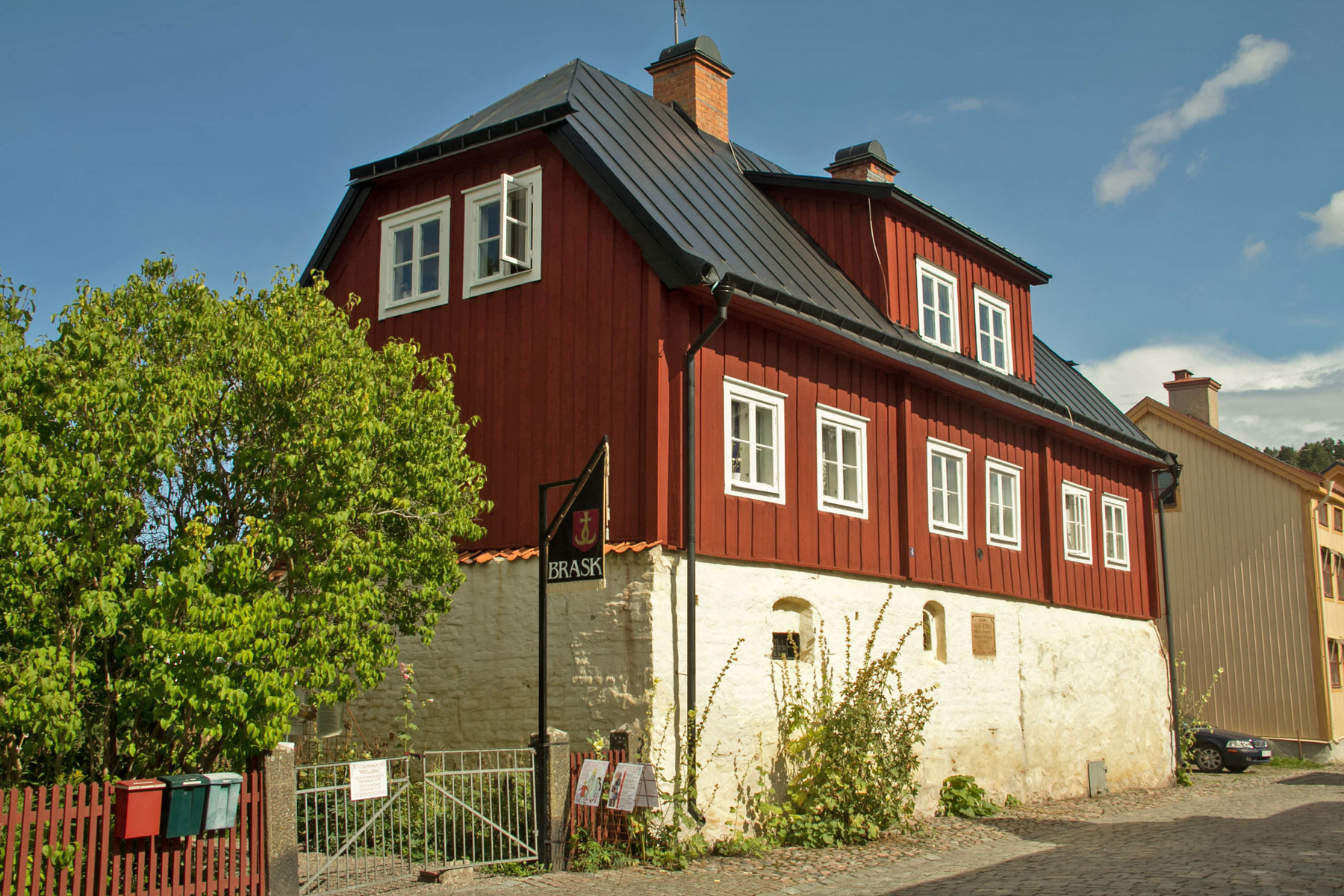Braskens hus på Munkbrogatan.
