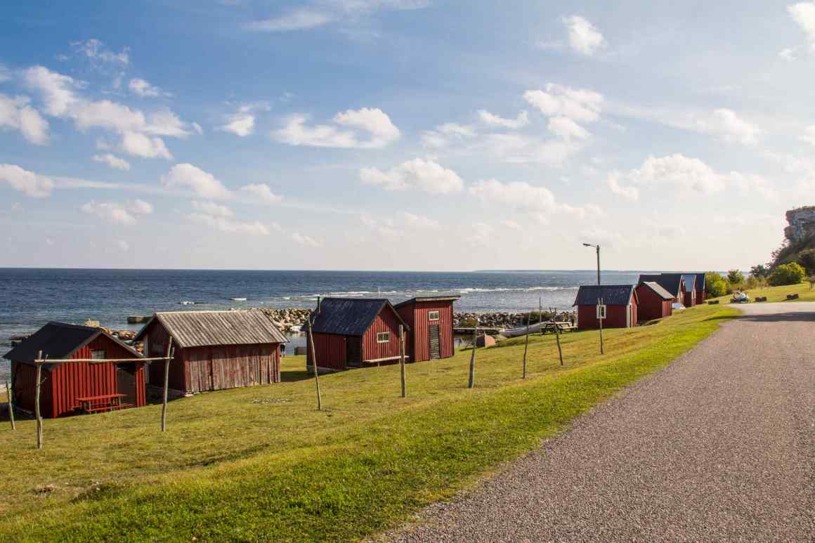 Nordligaste Gotland med Stenkusten. | Trippa
